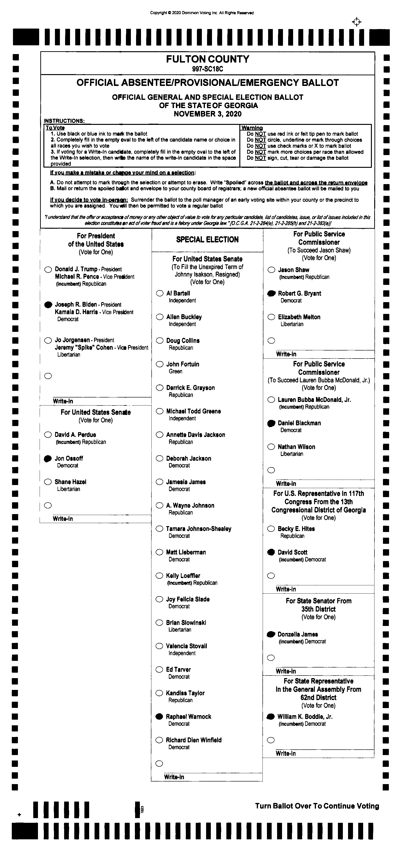 Source Ballot